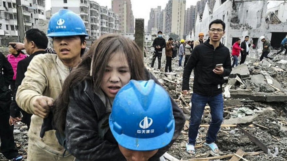 Κίνα: Κατάρρευση κτιρίων από έκρηξη – 2 νεκροί, δεκάδες τραυματίες