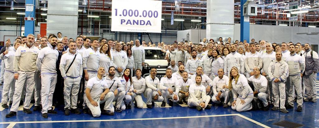 Ένα εκατομμύριο Fiat Panda στην παραγωγή