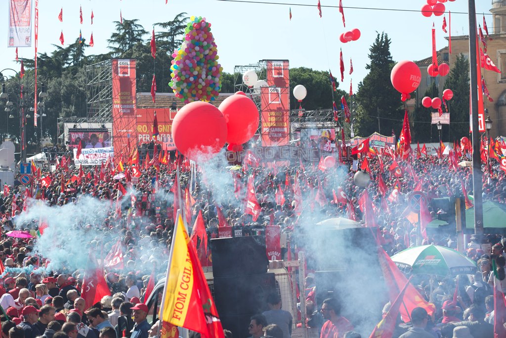 Ιταλία: 5 μεγάλες διαδηλώσεις  κατά της αύξησης του ορίου ηλικίας στις συντάξεις