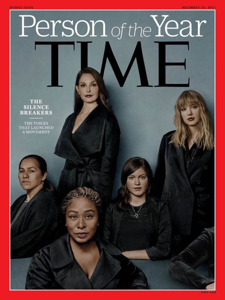 #MeToo: To κίνημα κατά της σεξουαλικής παρενόχλησης  «πρόσωπο» της χρονιάς στο περιοδικό Time