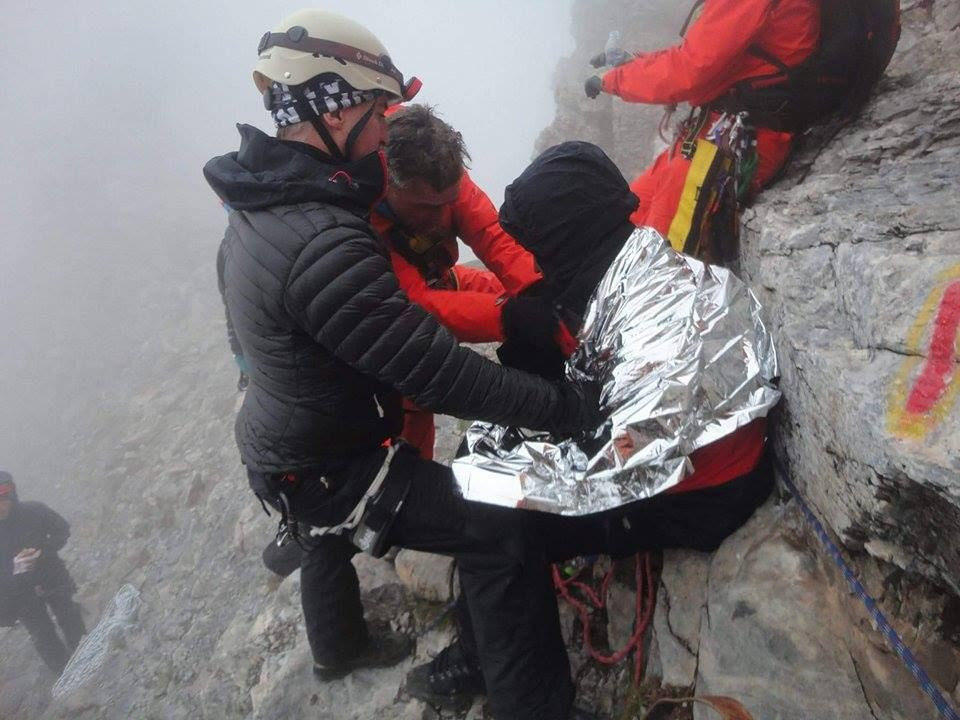 Νεκρός ανασύρθηκε ορειβάτης από χαράδρα 200 μέτρων στον Όλυμπο