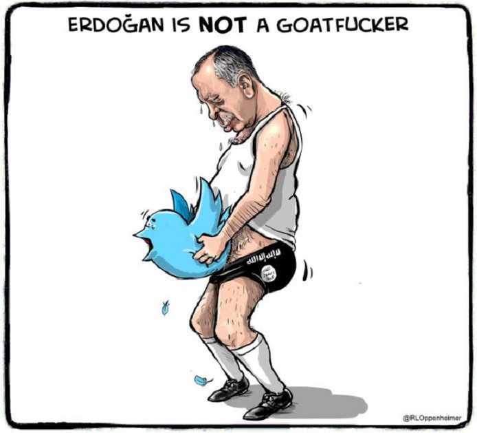 «Τούρκο» έκανε τον Ερντογάν το σκίτσο Ολλανδού – Απάντησε με μήνυση