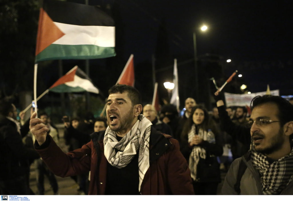 Μοτοπορεία αλληλεγγύης για την Παλαιστίνη