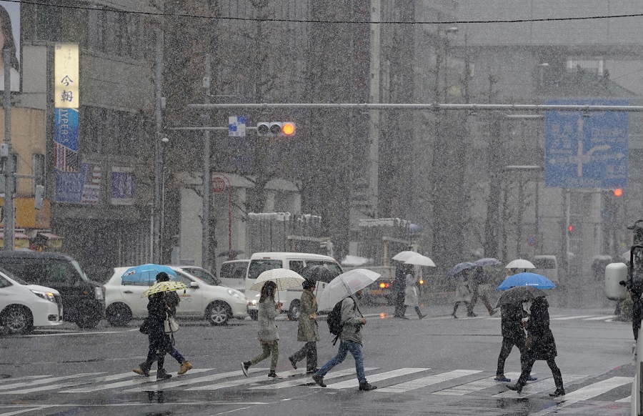 Μεγάλη χιονοθύελλα «σάρωσε» το Τόκιο – Δεκάδες τραυματίες, ακυρώσεις εκατοντάδων πτήσεων