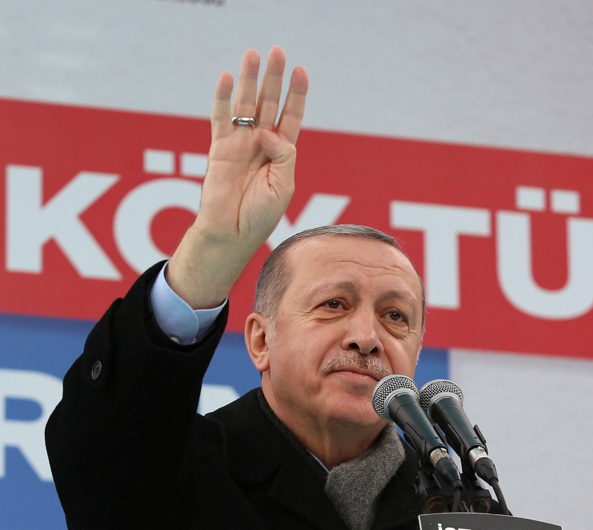 Ερντογάν: «Θα καθαρίσουμε τα σύνορα Τουρκίας – Συρίας από τους τρομοκράτες»