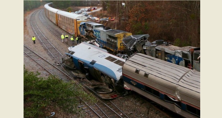 ΗΠΑ: Δύο νεκροί και 116 τραυματίες σε σύγκρουση τρένων στη Νότια Καρολίνα (video)