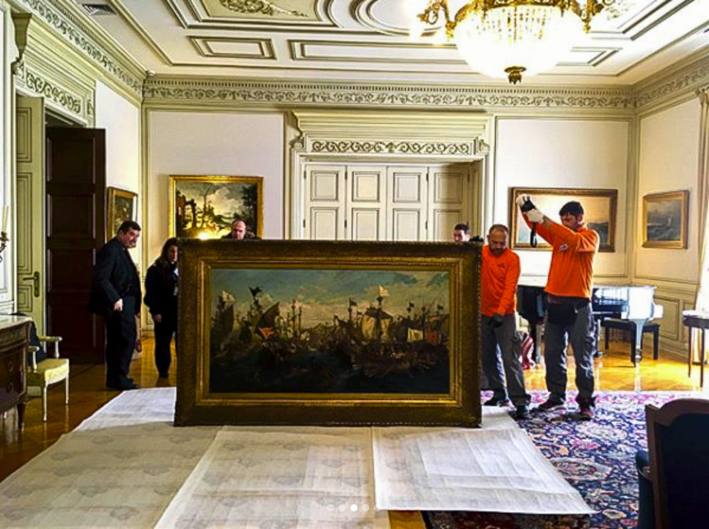 Γιατί ο Τσίπρας άλλαξε ζωγραφικό πίνακα στο Μέγαρο Μαξίμου (Photos)