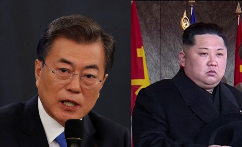 Λιώνουν οι πάγοι:  Ο Κιμ προσκάλεσε στη Βόρεια Κορέα τον Νοτιοκορεάτη πρόεδρο Μουν