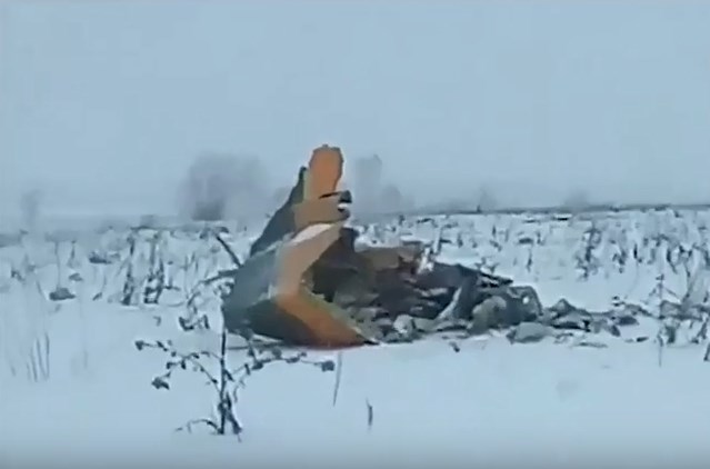 Συνετρίβη ρωσικό αεροσκάφος, νεκροί και οι 71 επιβαίνοντες – Τα πρώτα πλάνα (Video)