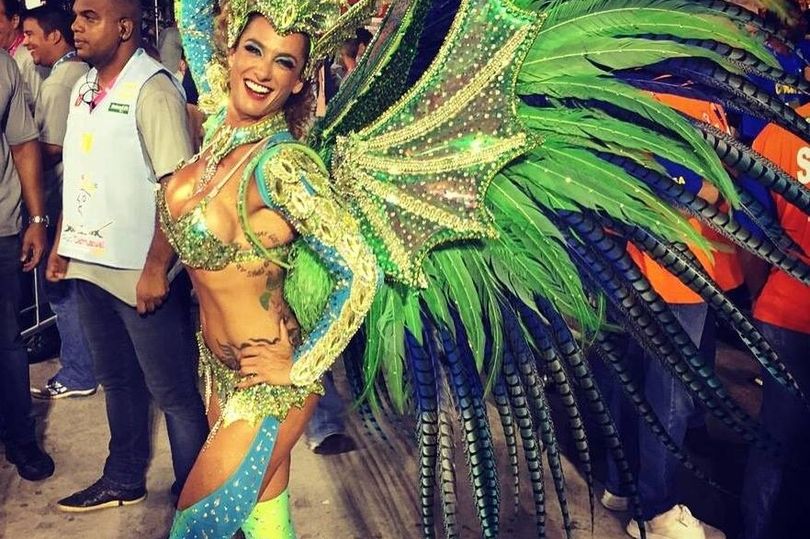 Μία Βρετανίδα επικεφαλής στο Καρναβάλι του Ρίο!