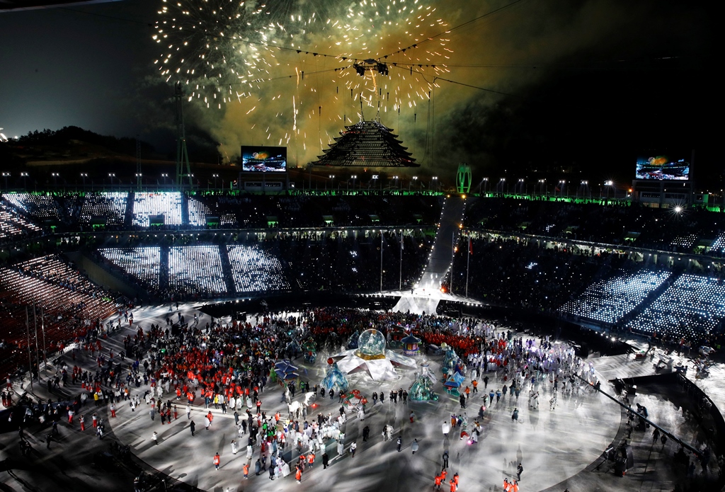Φινάλε για τους χειμερινούς Ολυμπιακούς Αγώνες της Κορέας
