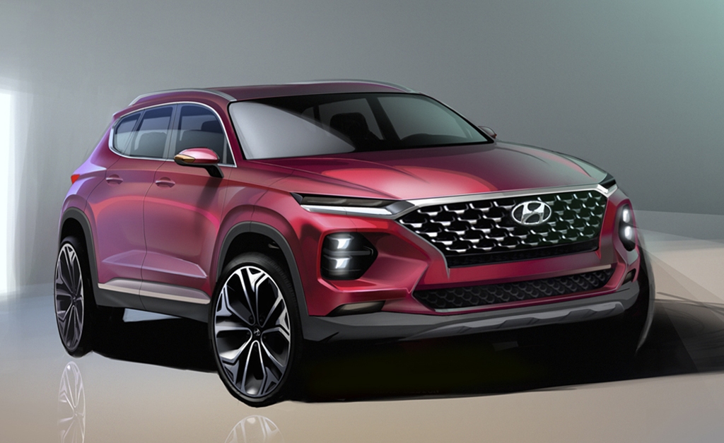 Hyundai: Οι πρώτες εικόνες του Santa Fe