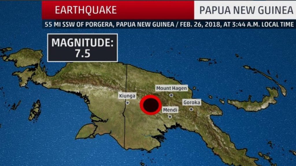 7,5 Ρίχτερ συγκλόνισαν την Παπούα Νέα Γουινέα –  Πάνω από 30 οι νεκροί ο πρώτος απολογισμός (Photos)