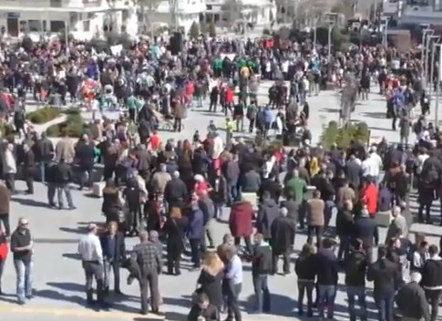 Συλλαλητήριο στον Έβρο για την απελευθέρωση των δύο Ελλήνων στρατιωτικών (Live)