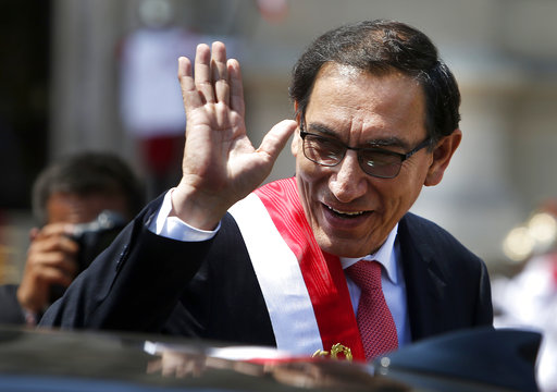Ο νέος πρόεδρος του Περού υποσχέθηκε ξερίζωμα της διαφθοράς