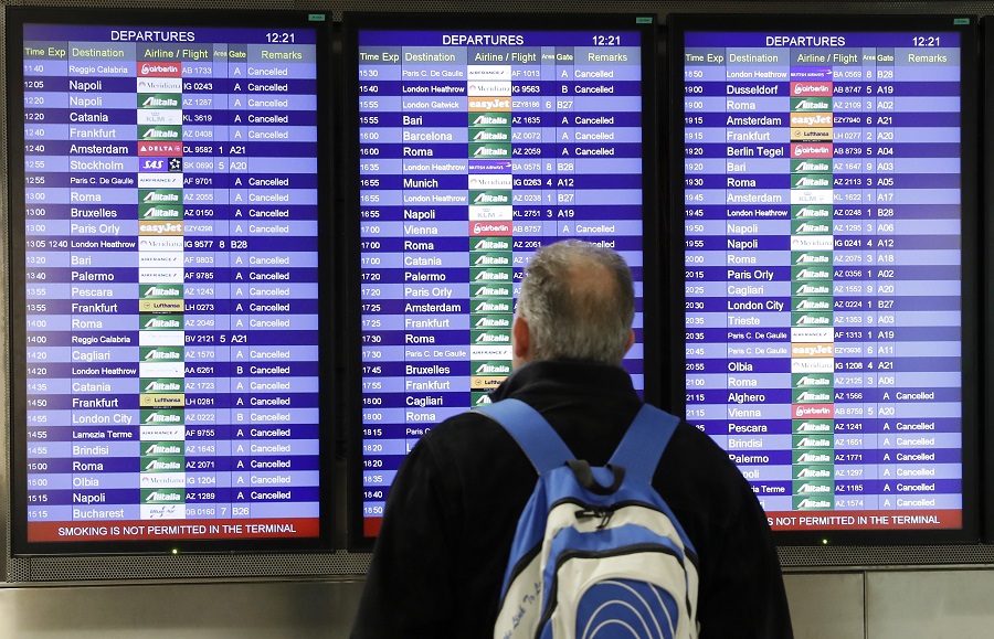 Συναγερμός στα αεροδρόμια: Καθυστερήσεις στο 50% των πτήσεων σε όλη την Ευρώπη!