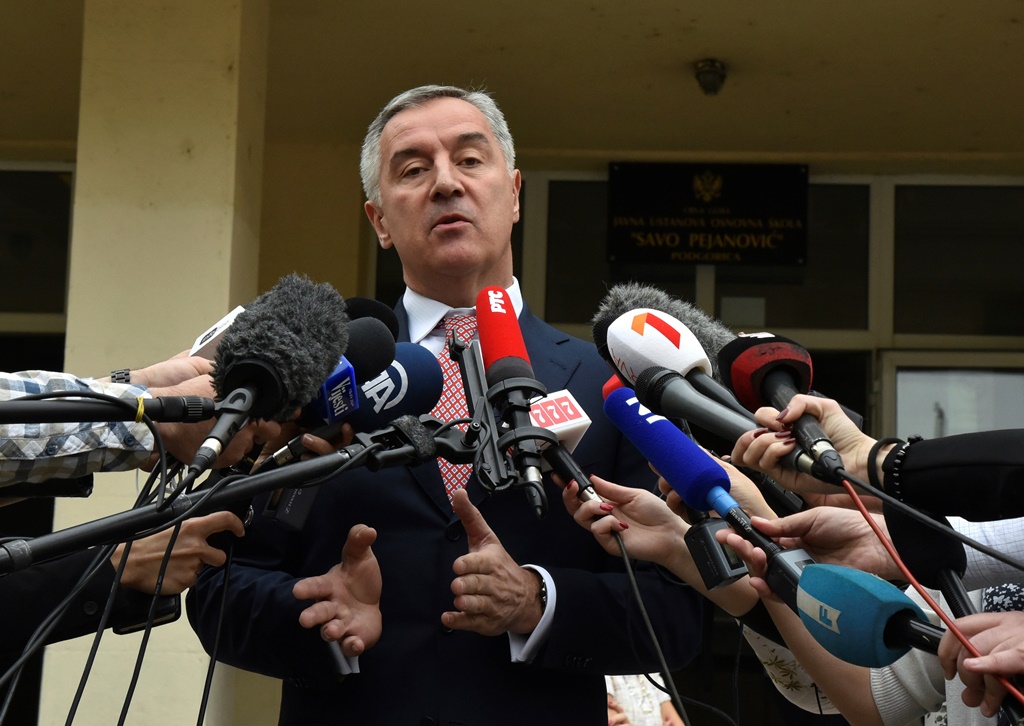 Μαυροβούνιο: Ο Μίλο Τζουκάνοβιτς εξελέγη πρόεδρος από τον πρώτο γύρο, ανακοίνωσε το κόμμα του