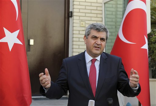 Θέμα γκρίζων ζωνών στο Αιγαίο θέτει ο Τούρκος πρέσβης στην ΕΕ
