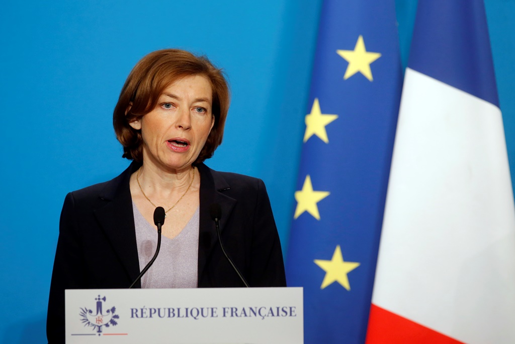 Άγνοια για τις δύο φρεγάτες δηλώνει η Γαλλίδα υπουργός Άμυνας