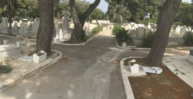 Άγνωστοι προέβησαν σε βανδαλισμούς εβραϊκών τάφων στο Γ΄ Νεκροταφείο