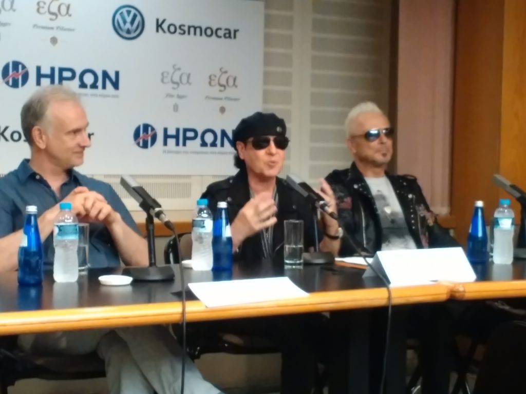 Scorpions: «Το μόνο που μας αγχώνει είναι… η ζέστη»