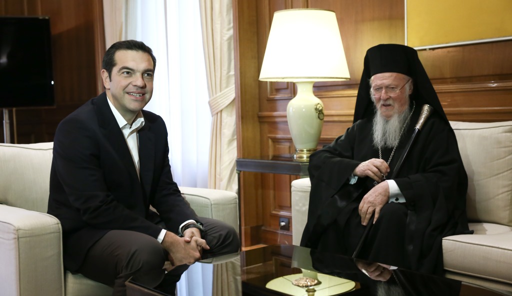 Με τον Οικουμενικό πατριάρχη συναντάται ο πρωθυπουργός