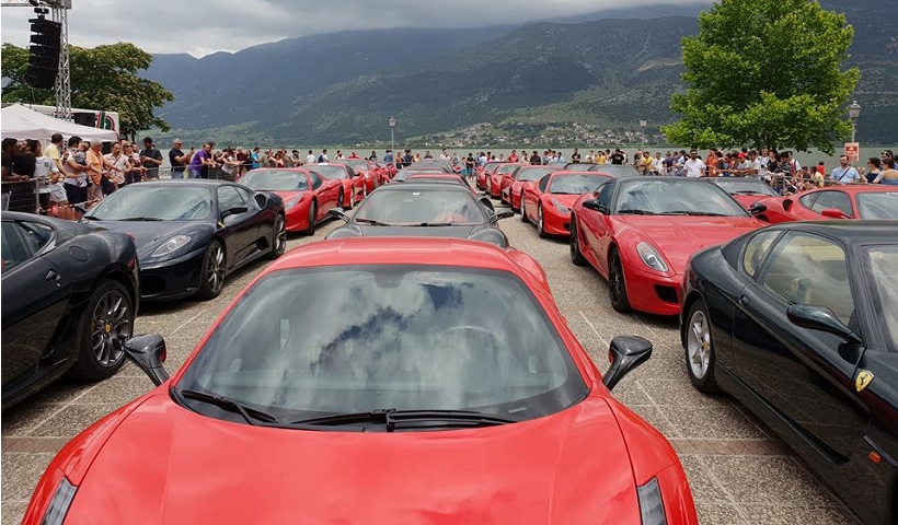 Η Κέρκυρα κατακλύστηκε από… Ferrari! (Video)