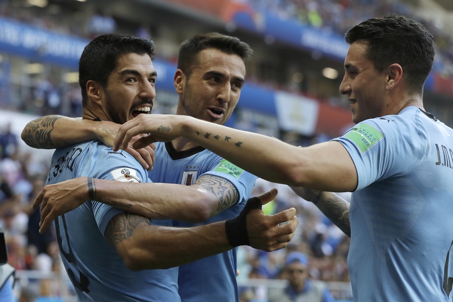 Στους «16» πέρασε η Ουρουγουάη – Νίκη (1-0) επί της Σαουδικής Αραβίας