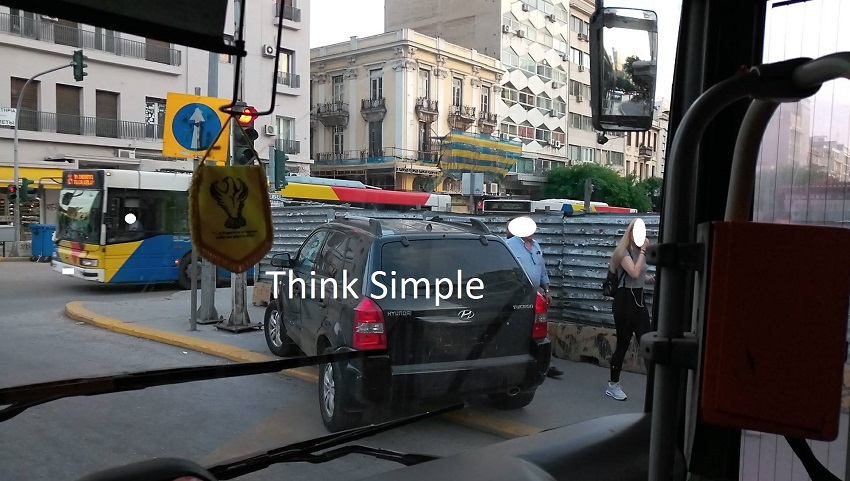Άλλο ένα… επικό παρκάρισμα στο κέντρο της Θεσσαλονίκης (Photos)