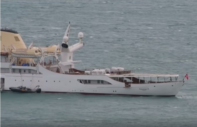 Η θαλαμηγός «Χριστίνα» του Ωνάση στο Ναύπλιο –Νοικιάζεται για 470.000 ευρώ την εβδομάδα (Photos + Video)