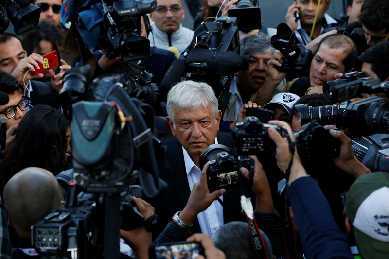 Νέος πρόεδρος του Μεξικού ο κεντροαριστερός  Άντρες Μανουέλ Λόπες