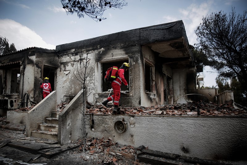 Ελληνικός Ερυθρός Σταυρός – Προσοχή: Αυτός είναι ο ένας και μοναδικός λογαριασμός για τους πυροπαθείς