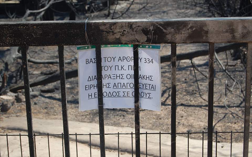 Οι ιδιοκτήτες του οικοπέδου στο Κόκκινο Λιμανάκι όπου κάηκαν 26 άτομα ζητούν οικονομική βοήθεια