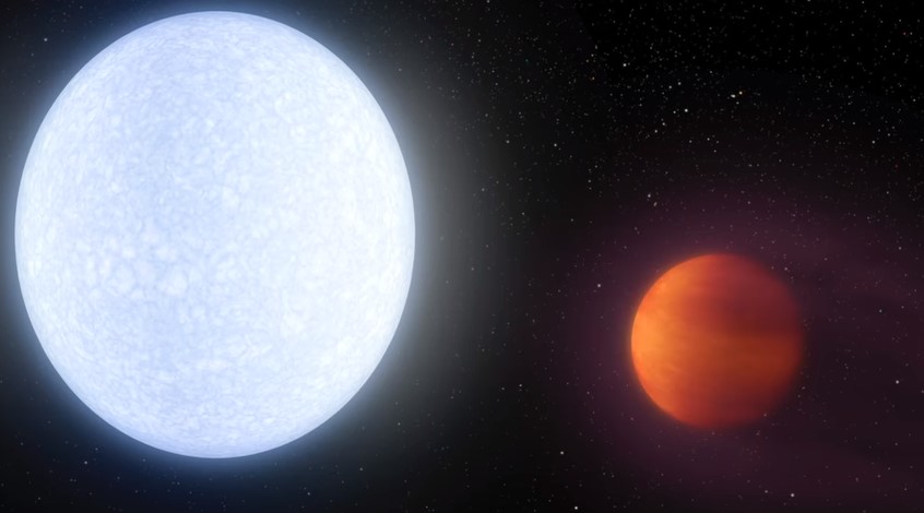 KELT-9b: Ο πιο καυτός εξωπλανήτης με θερμοκρασία 4.300 βαθμούς – Λιωμένος σίδηρος και τιτάνιο στην ατμόσφαιρά του (Video)
