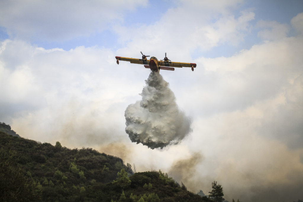 Αμαλιάδα: Επιτήρηση στα καμένα με Drone της Πυροσβεστικής – Δύο συλλήψεις