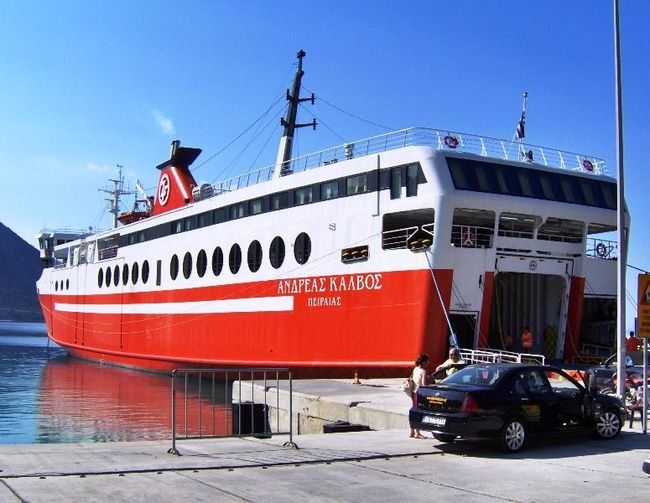 Ζάκυνθος: Τηλεφώνημα για βόμβα στο πλοίο «Ανδρέας Κάλβος»