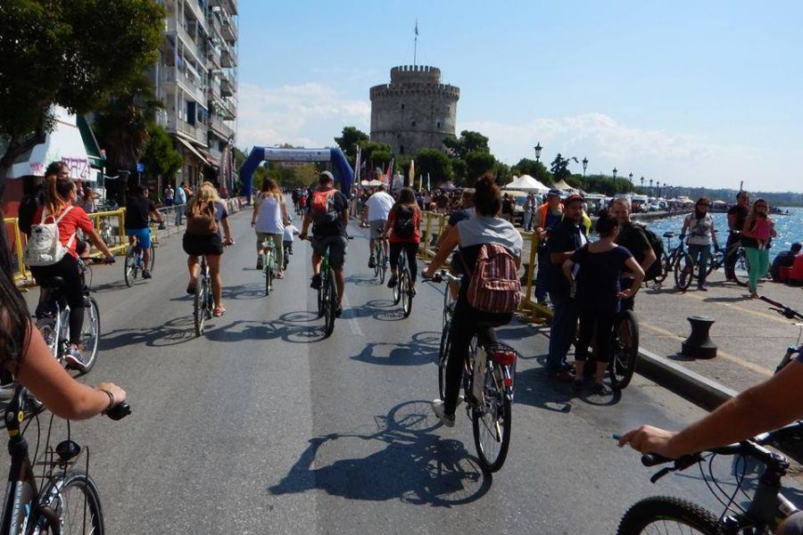 Ποιοι δρόμοι είναι κλειστοί λόγω ποδηλατοδρομίας στη Θεσσαλονίκη