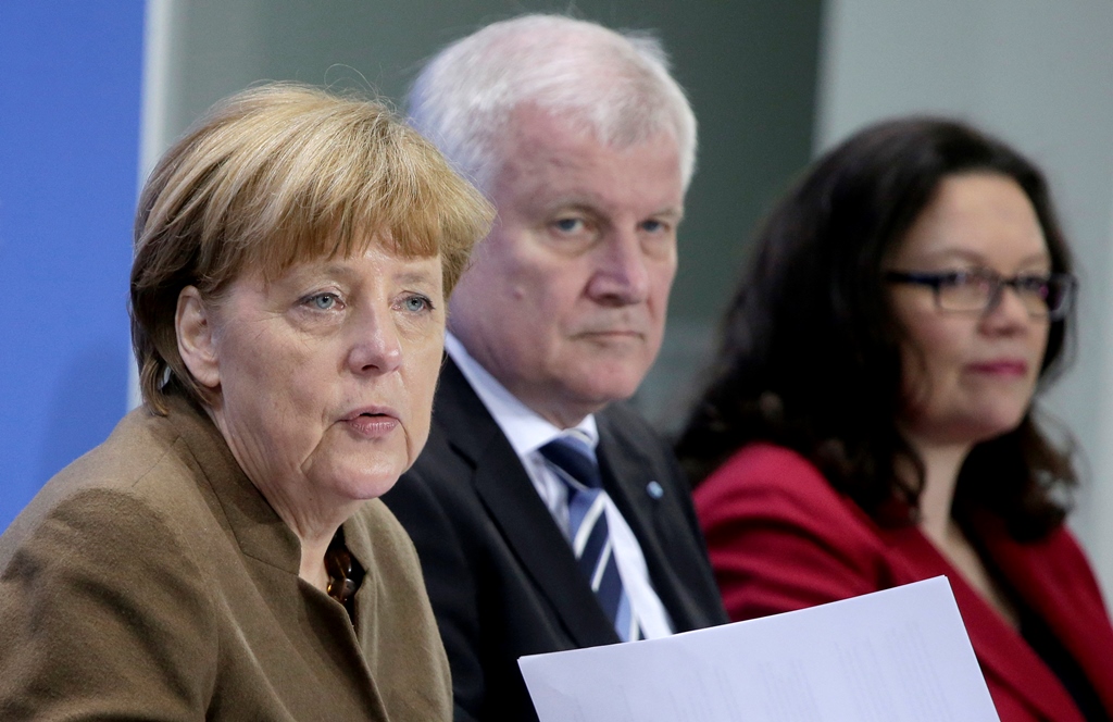 Γερμανία: Αρχίζει η κρίσιμη συνάντηση των πολιτικών αρχηγών του κυβερνητικού συνασπισμού