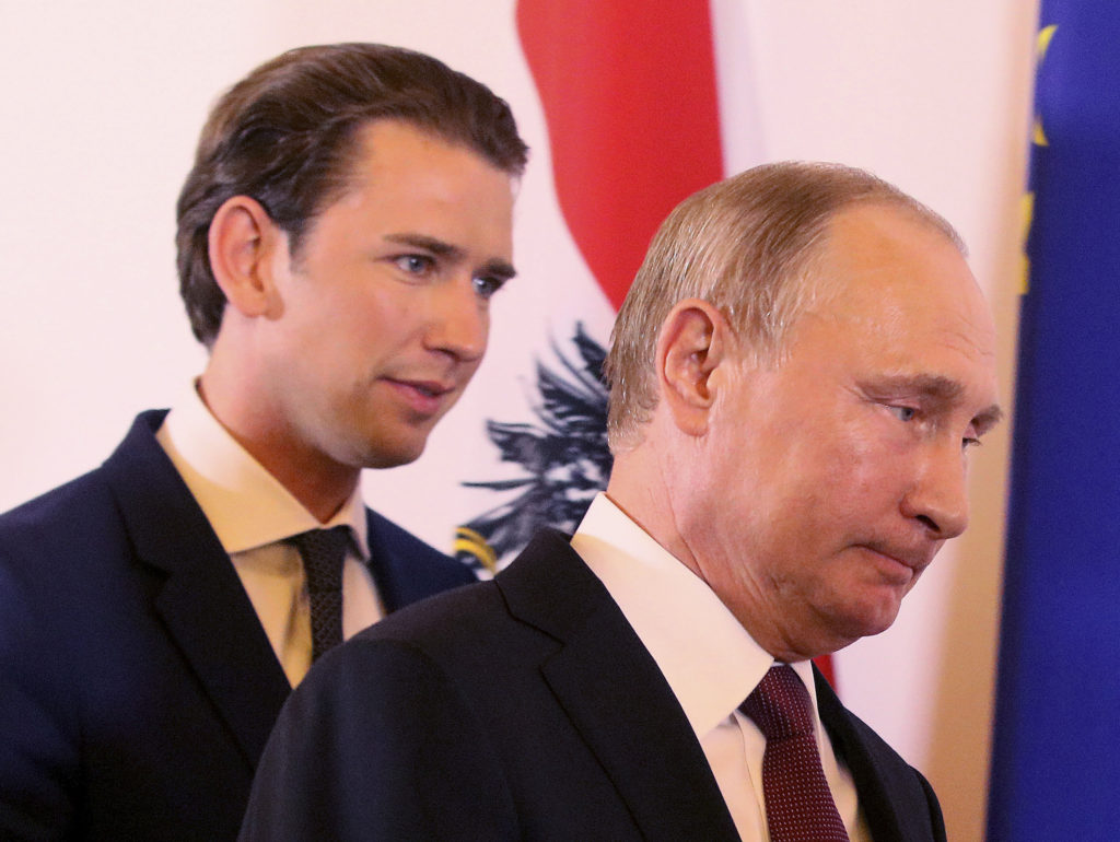 Νέα συνάντηση Κουρτς με Πούτιν – Η τέταρτη εντός του 2018