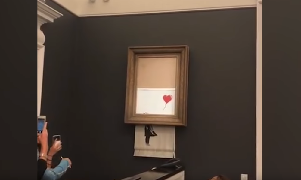 Βanksy: Έτσι έστησα τη φάρσα στους Sotheby’s (video)