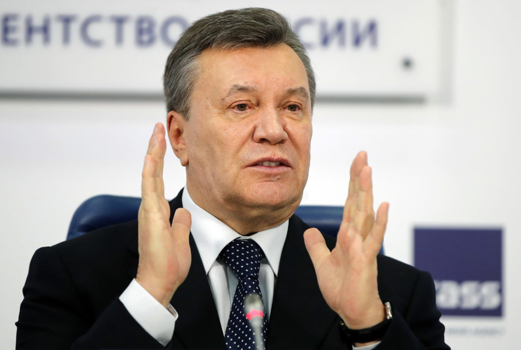 Ουκρανία: Σε κάθειρξη 13 ετών ο πρώην πρόεδρος Γιανουκόβιτς για «εσχάτη προδοσία»