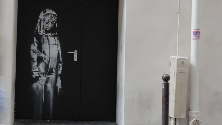 Γαλλία: Έκλεψαν έργο του Banksy, από την έξοδο κινδύνου του Bataclan