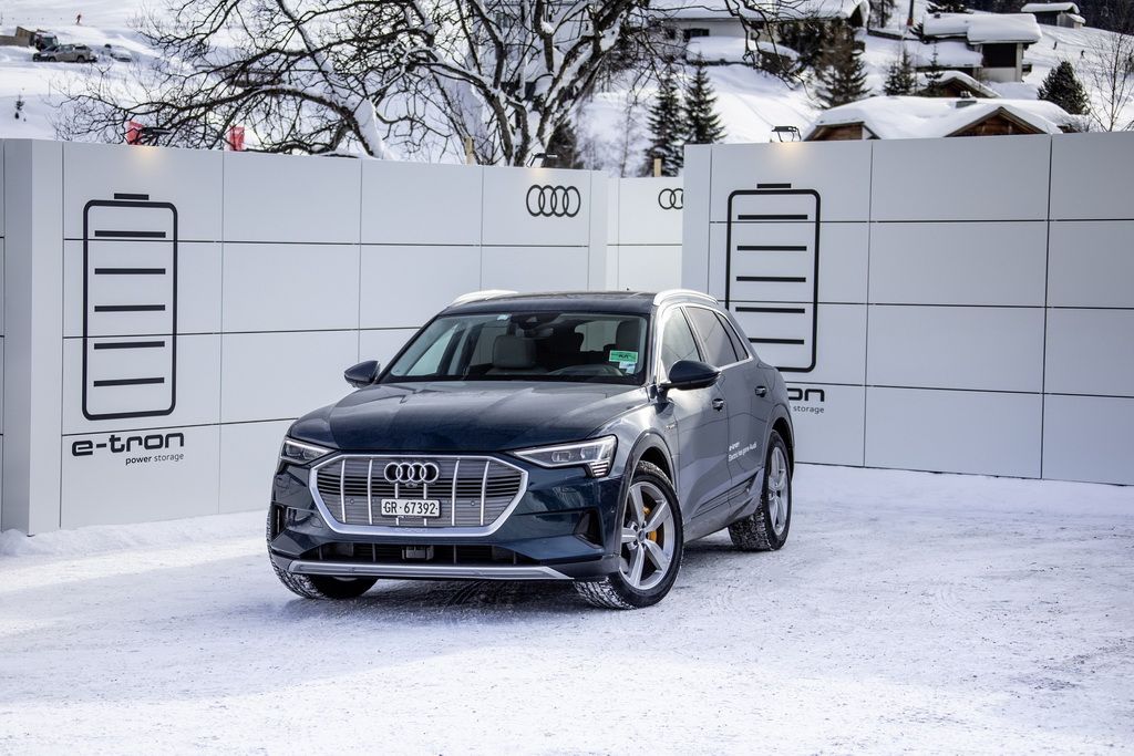 Το Audi e-tron στο Παγκόσμιο Οικονομικό Φόρουμ