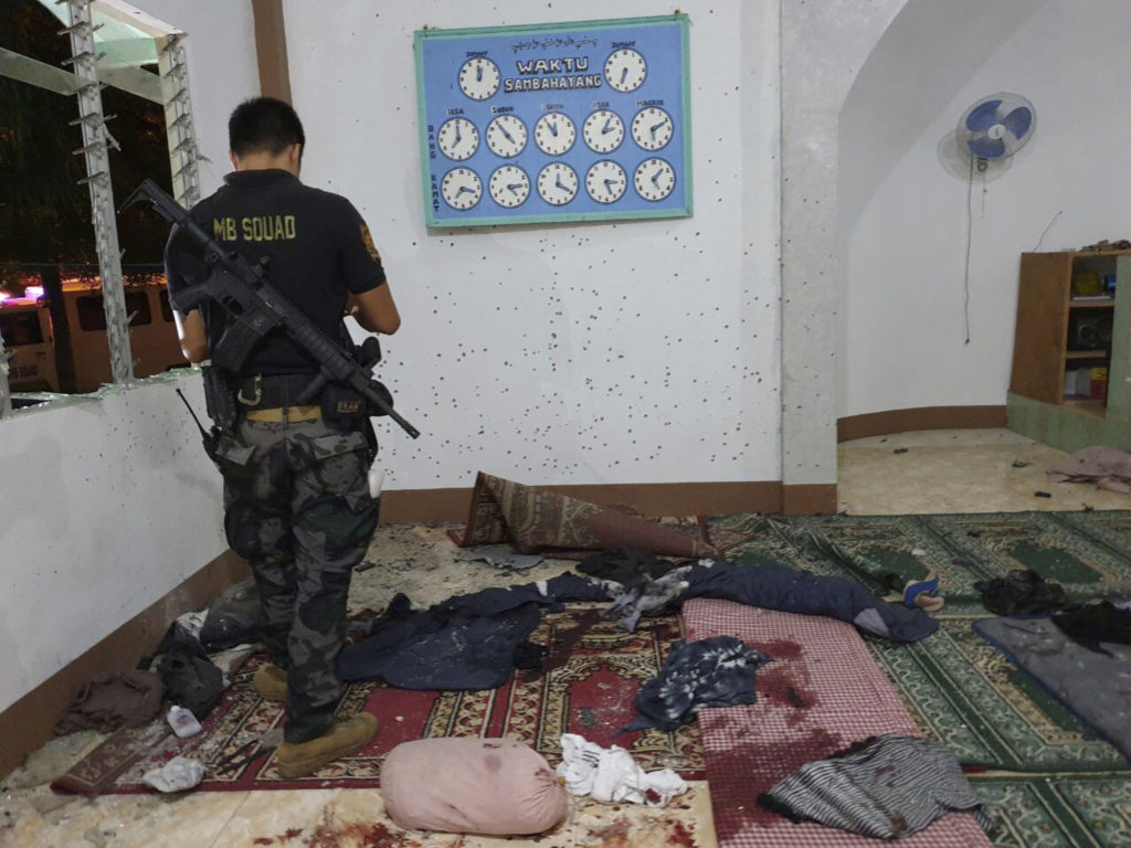 Φιλιππίνες: Δύο νεκροί από χειροβομβίδα σε τέμενος