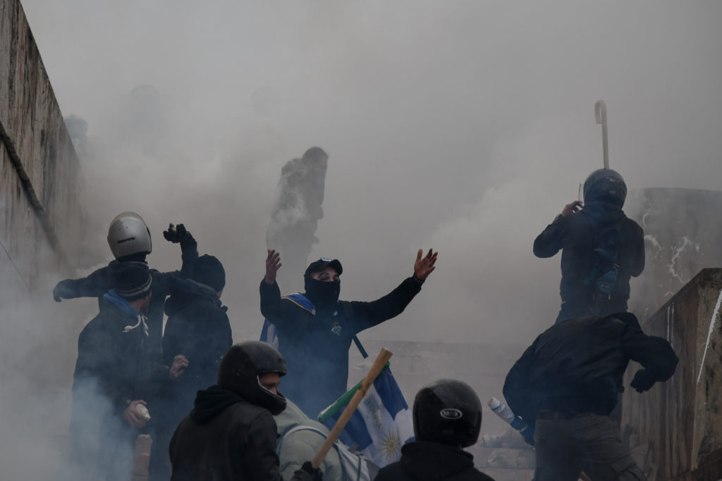 Προφυλακίστηκε πρώην βασικό στέλεχος της Χρυσής Αυγής για τα επεισόδια στο συλλαλητήριο