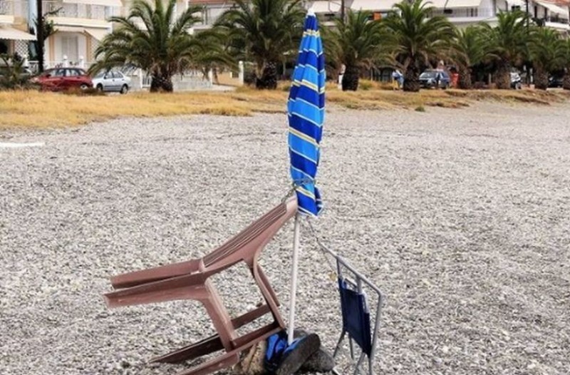 Αθάνατος Ελληνάρας: Μετά το πάρκινγκ, καβάτζα και στην παραλία