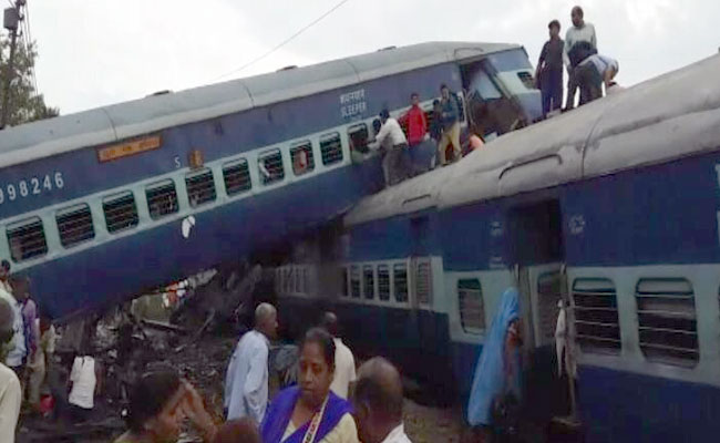 Εκτροχιασμός τρένου στη Βόρεια Ινδία
