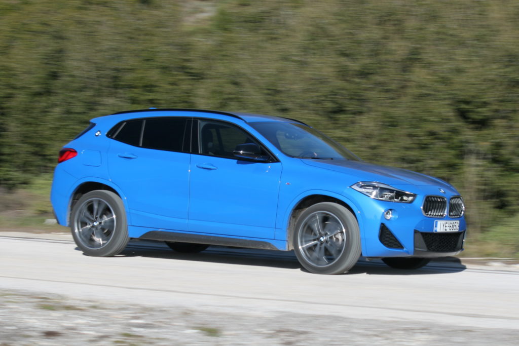 BMW X2 sDrive18d Steptronic, δοκιμή