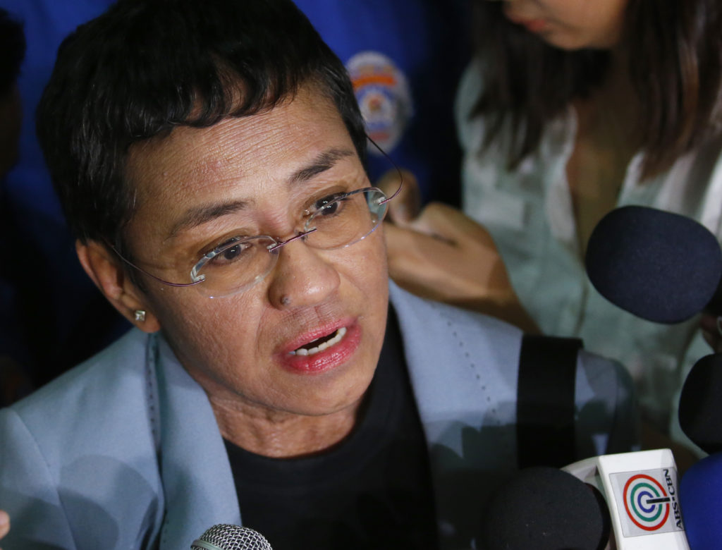 Φιλιππίνες: Αφέθηκε ελεύθερη η δημοσιογράφος Μαρία Ρέσα μετά τη διεθνή κατακραυγή κατά του προέδρου Ντουέρτε