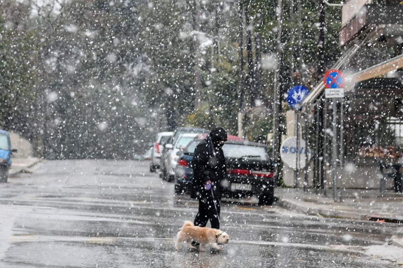 Σε Χανιά Χανιά και Εύβοια τα υψηλότερα ποσοστά βροχής της «Χιόνης»